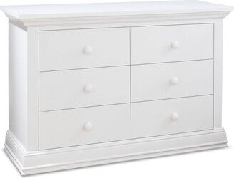 Sorelle Paxton 6 Drawer Double Dresser - White