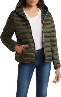 Alexis Water-Resistant Hooded Puffer Jacket