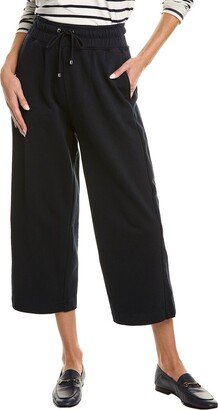 Cropped Wide Leg Sweatpant