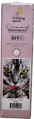 Crafting Spark Diamond Painting Kit Kitten CS2533 7.87 x 11.81 inches