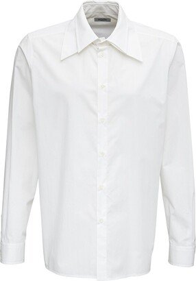 Removable Wide Collar Shirt