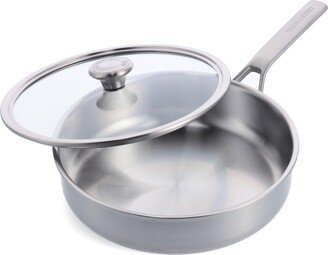 Merten & Storck Stainless Steel 3.5-Quart Saute Pan with Lid