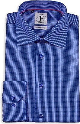 Finollo Contemporary Fit Check Dress Shirt-AA