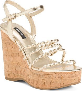 Metallic Renest Platform Sandals for Women