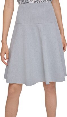 Petite Knee-Length Side-Zip Skirt