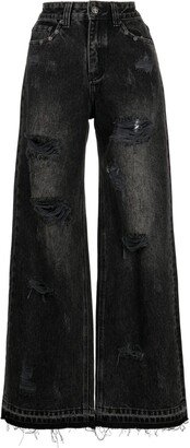 SMFK Wilderness World Wandering wide-leg jeans