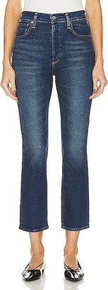 Jolene High Rise Vintage Slim in Blue-AB