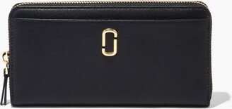 The J Marc Continental Wallet - Black