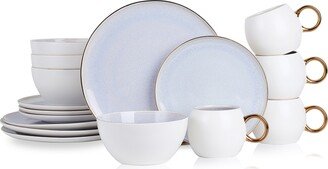 Stone Lain Josephine 16 Pieces Dinnerware Set, Service For 4