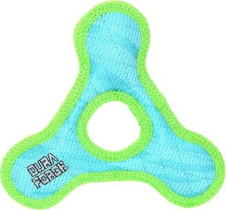 DuraForce Jr TriangleRing Tiger Blue-Green, Dog Toy