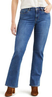 Women's Casual Classic Mid Rise Bootcut Jeans