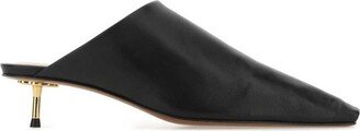 Shakka Elongated Square Toe Mules