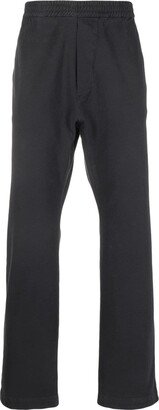 Elasticated-Waist Tapered Trousers-AA