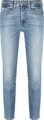 Slim-Fit Cropped Jeans-AB