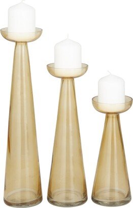 Contemporary Candle Holder, Set of 3