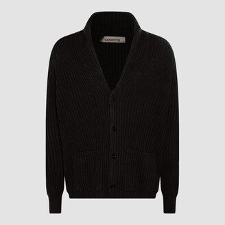 Black Wool Knitwear