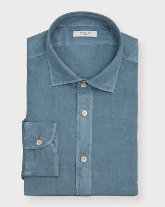 Men's Chambray Dress Shirt