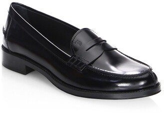 Leather Penny Loafers-AC