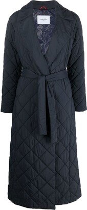 Paltò Quilted Belted Coat