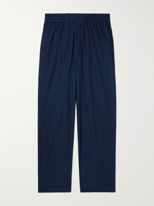 ATON Wide-Leg Supima Cotton Trousers