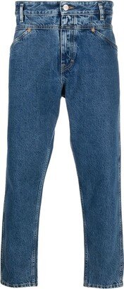 Mid-Rise Cropped Jeans-AL