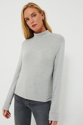 Heather Grey Sweater Turtleneck