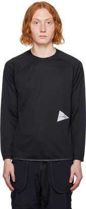 Black Raglan Long Sleeve T-Shirt