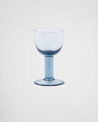 Set Of Two Crystal White Wine Glasses - Plinth-AB