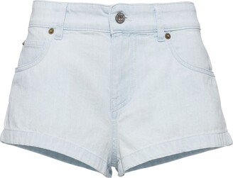 Denim Mini Shorts-AA