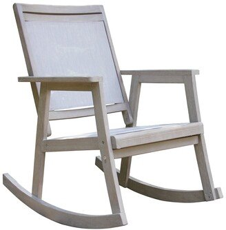 Eucalyptus Sling Rocking Chair