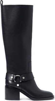 Audrey 70MM Leather Knee-High Boots