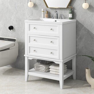 TONWIN 24 Bathroom Vanity With Sink