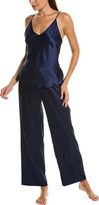 2Pc Infinity Jacquard Pajama Set-AD