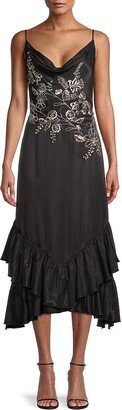 Hope for Flowers Embellished Slip Dress