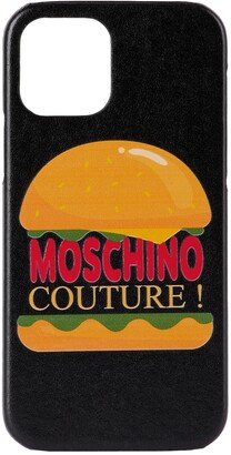 Black Hamburger iPhone 12 Pro Case