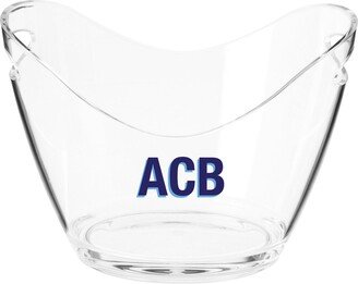 Monogrammed Acrylic Ice Bucket/Wine Chiller Shadow