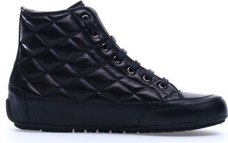 Candice Cooper Plus Quilted High Top Sneaker