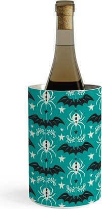 Heather Dutton Night Creatures Teal Wine Chiller