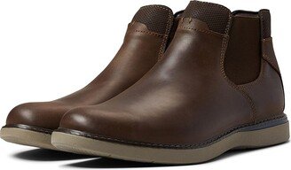 Bayridge Plain Toe Chelsea Boot (Brown CH) Men's Shoes