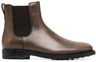 Round Toe Chelsea Boots-AJ