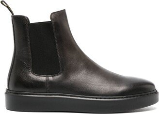 leather Chelsea ankle boots