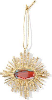 2023 Danielle Sunburst Ornament in Gold