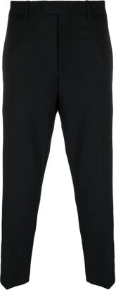 Tapered-Leg Chino Trousers-AN