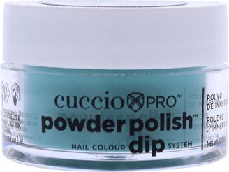 Pro Powder Polish Nail Colour Dip System - Jade Green by Cuccio Colour for Women - 0.5 oz Nail Powder