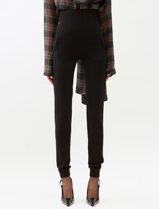 Knitted-cashmere Leggings