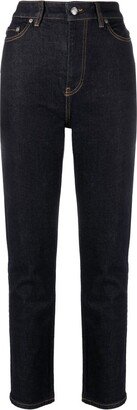 Slim-Leg Cropped Jeans