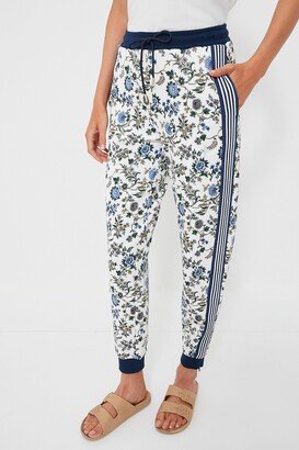 Tnuck Sport White Wildflower Lilia Jogger