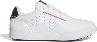 Retrocross Spikeless Golf Shoes (Footwear White/Footwear White/Collegiate Navy) Men's Shoes