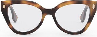 Fendi Eyewear Cat-Eye Frame Glasses-AH