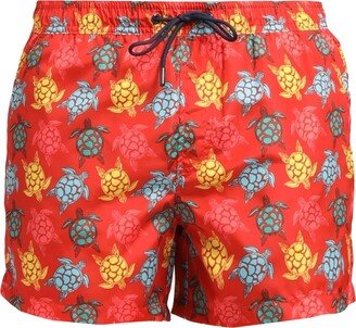 Swim Trunks Red-AA